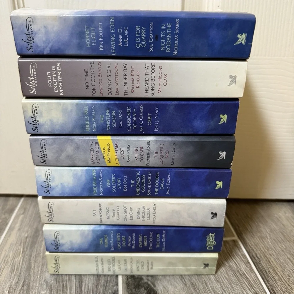 Readers Digest Select Edition‎ Book Lot (8) 2006-08, 2010, 2012